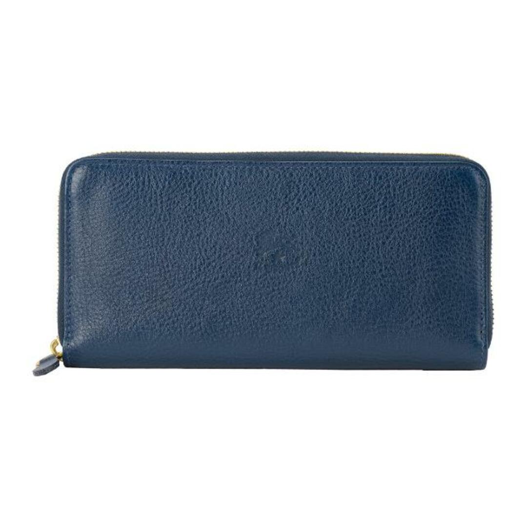 IL BISONTE(イルビゾンテ)の新品 イルビゾンテ IL BISONTE 長財布 CLASSIC ZIP AROUND WALLET ブルー レディースのファッション小物(財布)の商品写真