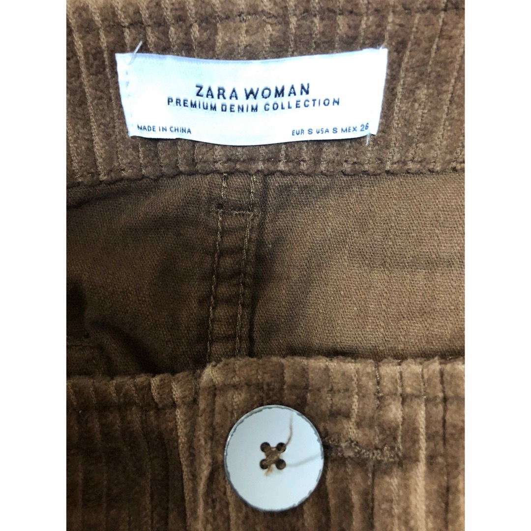 ZARA(ザラ)のZARAWoman コーデュロイロングスカート S フォロー割引あり 値下げ‪☆ レディースのスカート(ロングスカート)の商品写真