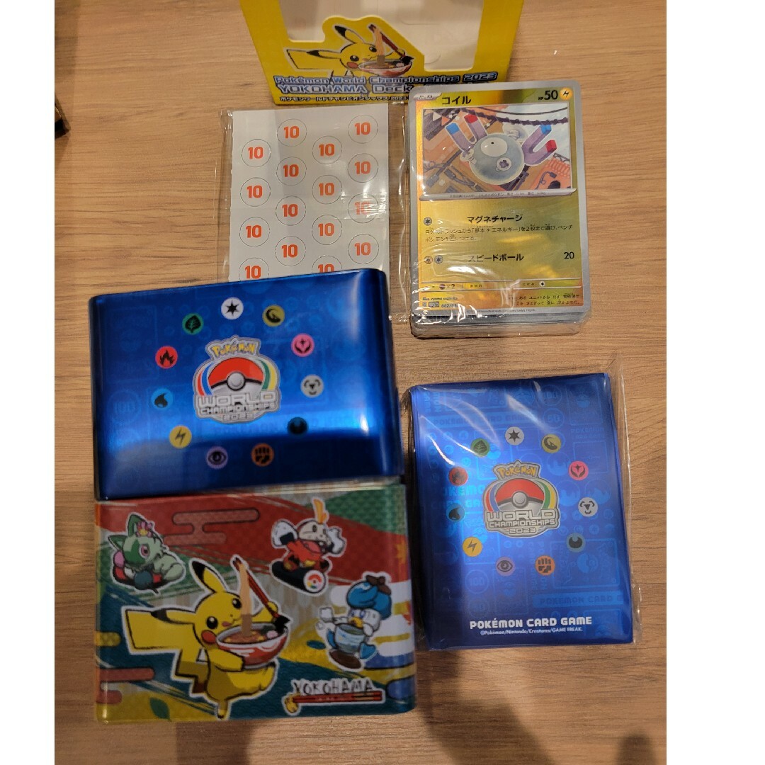ポケモンカード 横浜記念デッキ 缶ケース ピカチュウ以外カード ポケモンカード 横浜記念デッキ 缶ケース ピカチュウ以外カード