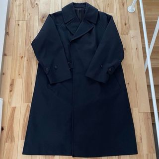 コモリ(COMOLI)のCOMOLI コモリ ウールサージ タイロッケンコート 18AW サイズ1(ステンカラーコート)