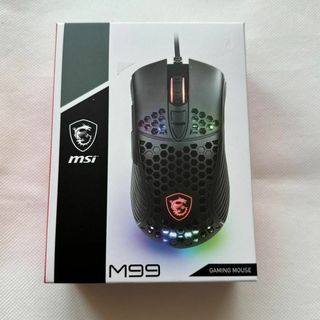 エムエスアイ(msi)の新品未開封 MSI 有線ゲーミングマウス M99 S12-0401820-V33(PC周辺機器)