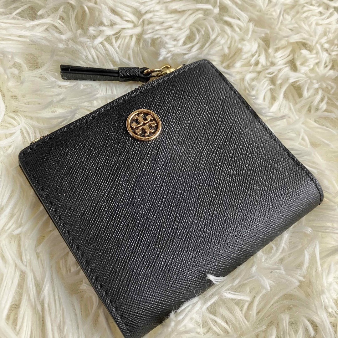 美品✨トリーバーチ ロビンソン 折り財布 ミニウォレット ToryBurch-