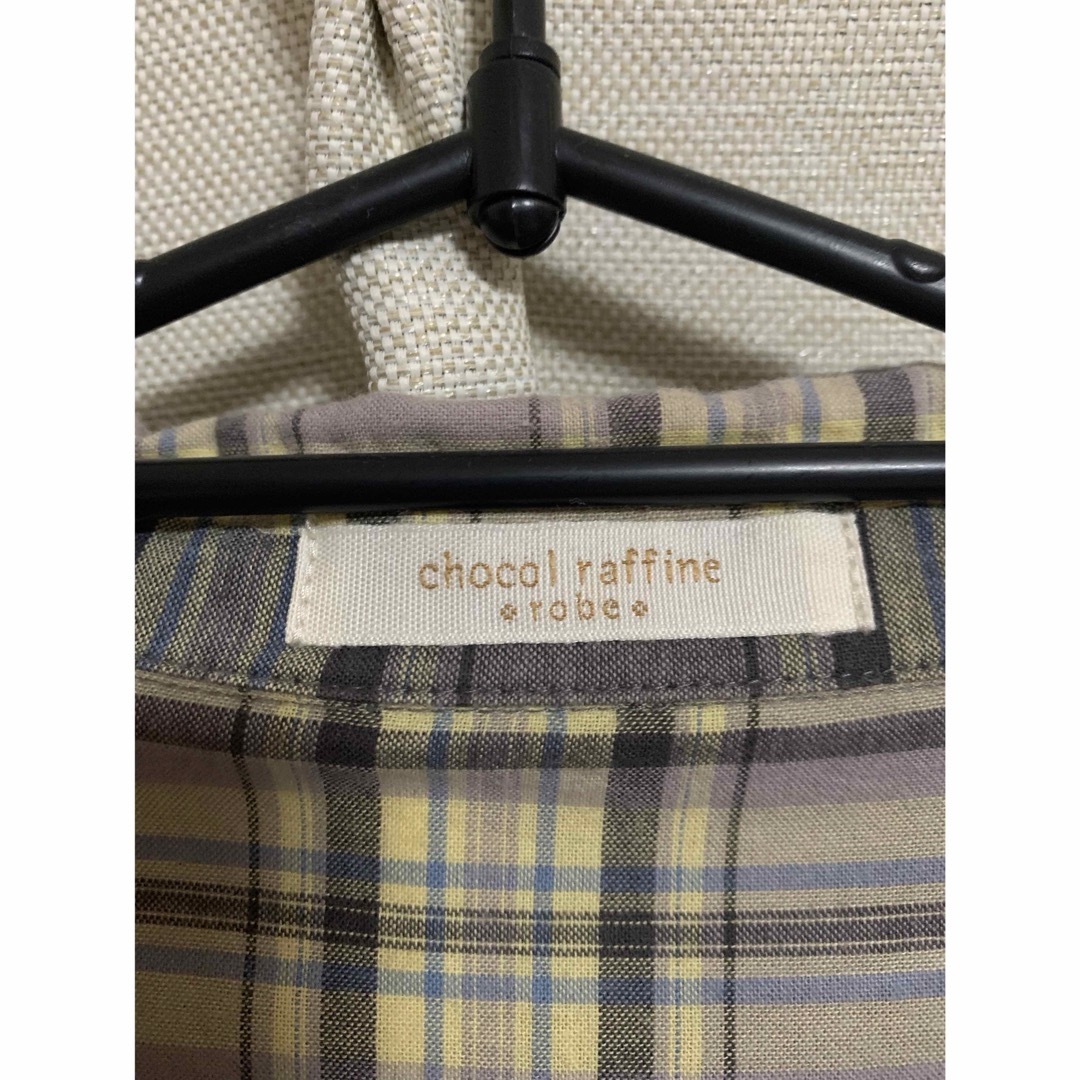 chocol raffine robe(ショコラフィネローブ)のChocol raffine robe ロングシャツ　ロングワンピース レディースのワンピース(ロングワンピース/マキシワンピース)の商品写真