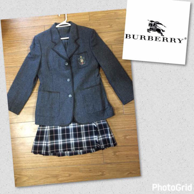 BURBERRY - 美品バーバリー 160ジャケットのみセレモニースーツ卒業式