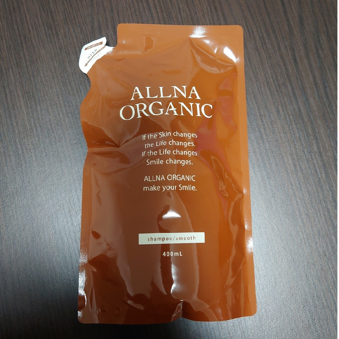 ALLNA ORGANIC(オルナオーガニック)のオルナ オーガニック シャンプー スムース 詰め替え 400ml コスメ/美容のヘアケア/スタイリング(シャンプー)の商品写真