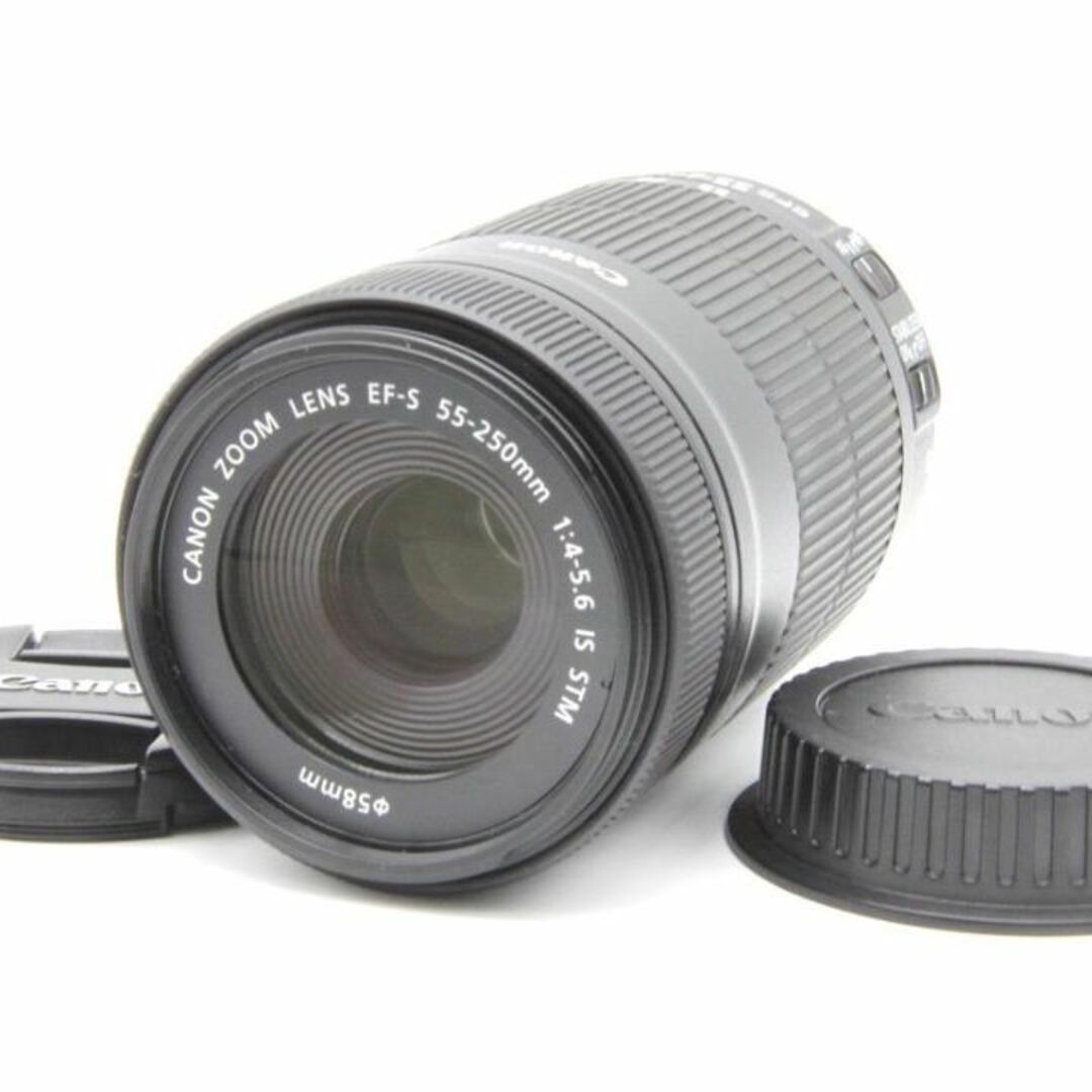 Canon - ほぼ新品☆ 【元箱付き】Canon EF-S 55-250 IS STM 望遠の通販