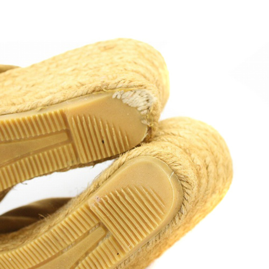 gaimo(ガイモ)のガイモ ガイモ ウェッジソール サンダル 37 23.5cm 茶色 レディースの靴/シューズ(サンダル)の商品写真