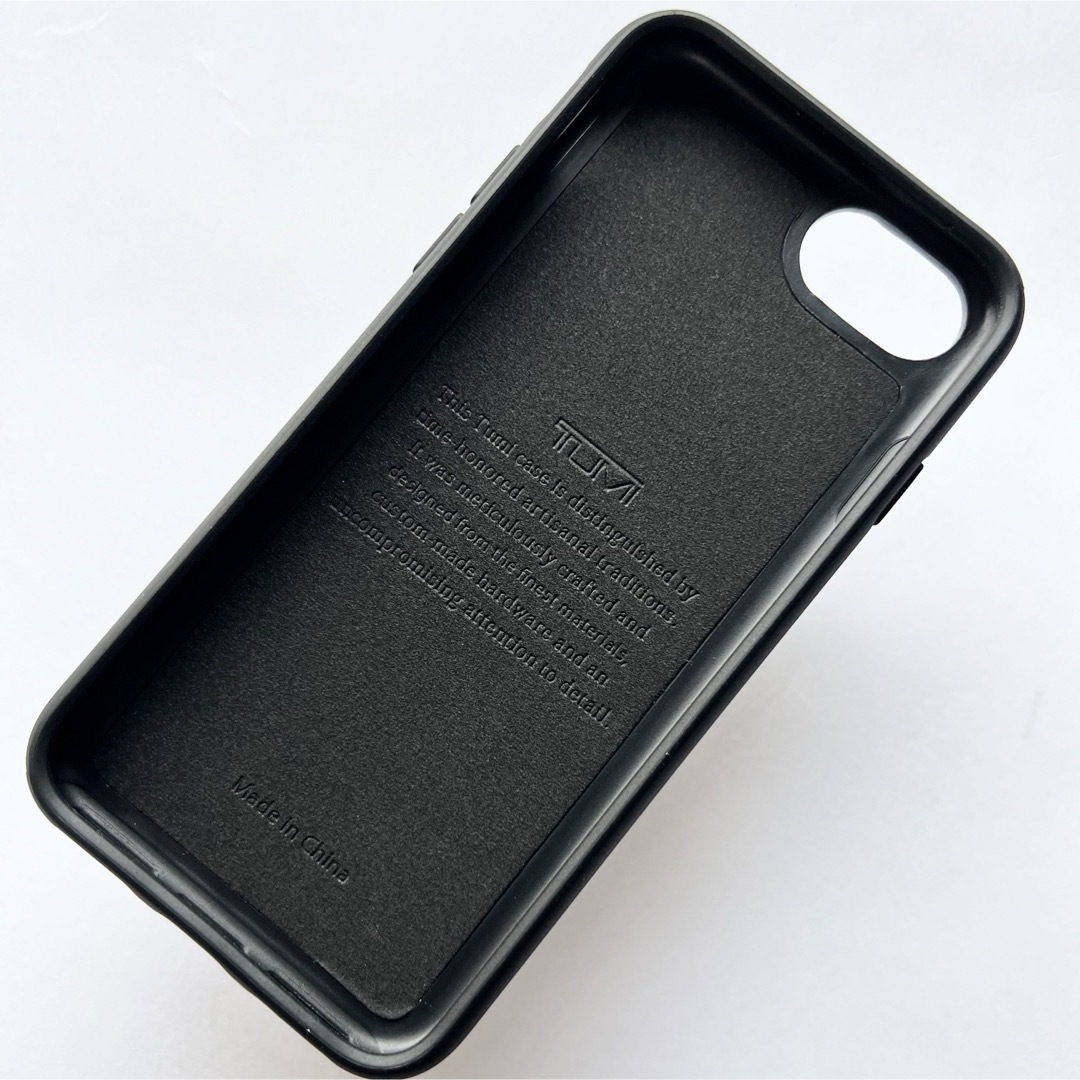 TUMI(トゥミ)のトゥミ TUMI iPhone SE / 8 / 7 ケース マットブラック スマホ/家電/カメラのスマホアクセサリー(iPhoneケース)の商品写真