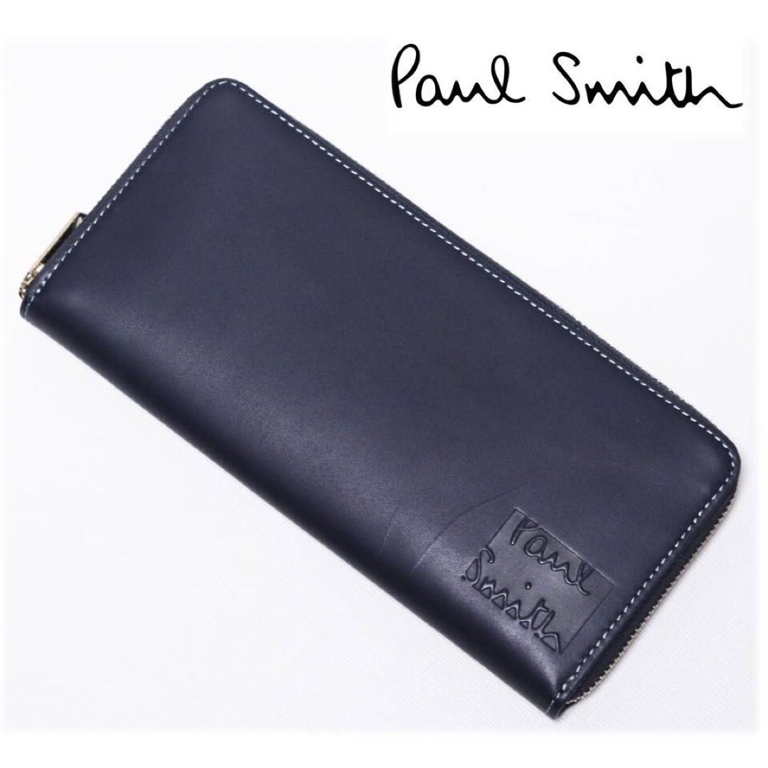 Paul Smith - 《ポールスミス》箱付新品 立体ロゴ レザーラウンド