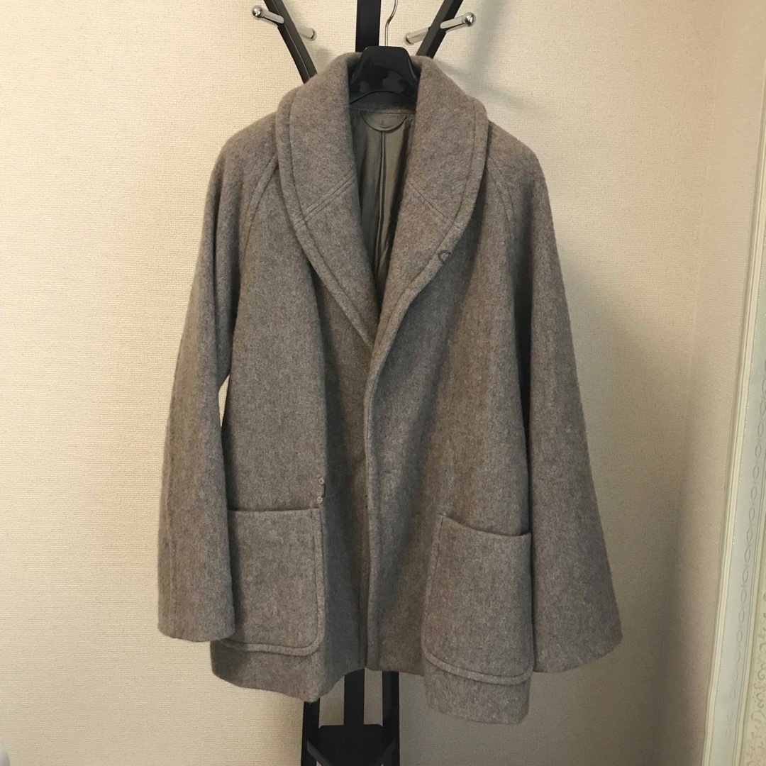 COMOLI(コモリ)のCOMOLI  ヤクウール　ショールカラー コート メンズのジャケット/アウター(その他)の商品写真