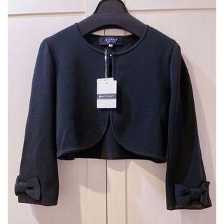 エムズグレイシー(M'S GRACY)の4/28迄💕新品💕2023💕エムズグレイシー💕定番　リボン　ボレロ　38 黒(ボレロ)