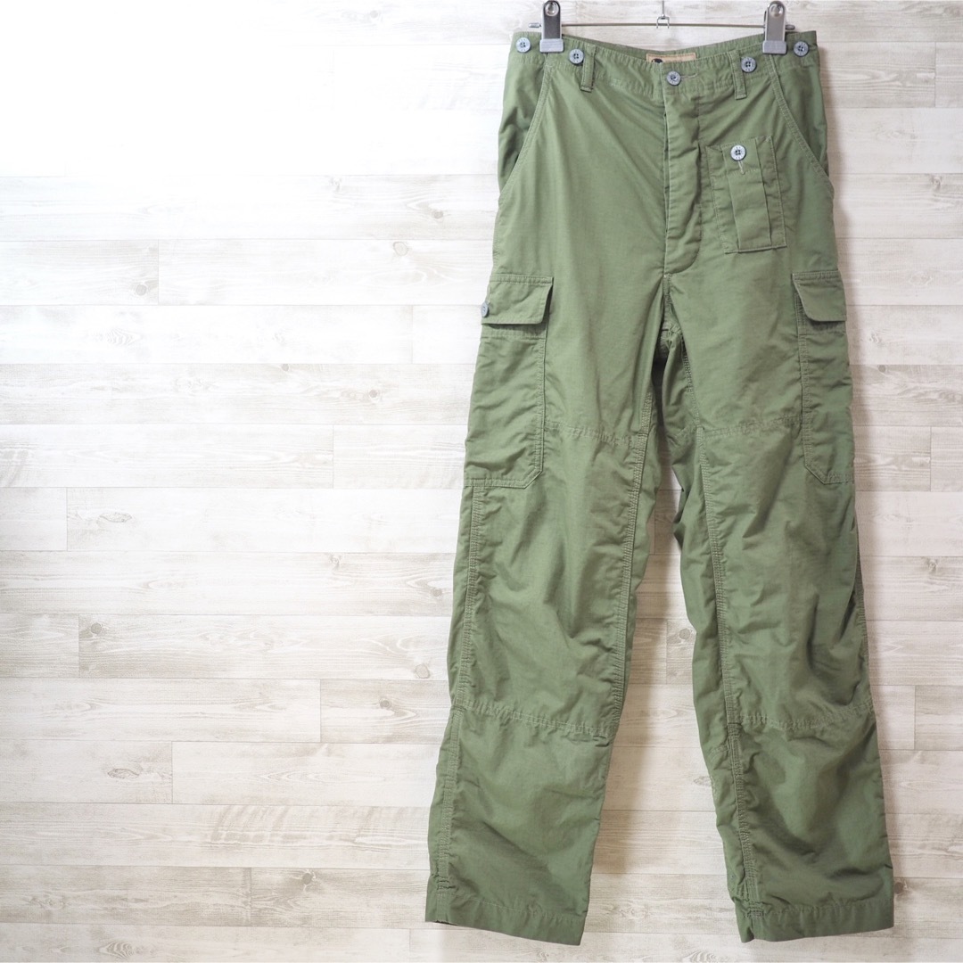 Nigel Cabourn - NIGEL CABOURN 22SS Combat Pants-Olive/28の通販 by