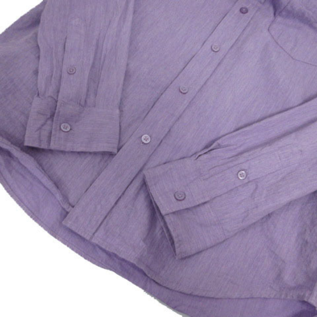 URBAN RESEARCH(アーバンリサーチ)のアーバンリサーチ シャツ 長袖 コットン パープル 紫 40 メンズのトップス(シャツ)の商品写真