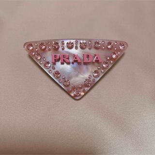 PRADA - PRADA プラダ バレッタ ヘアクリップ ヘアピン ブラック