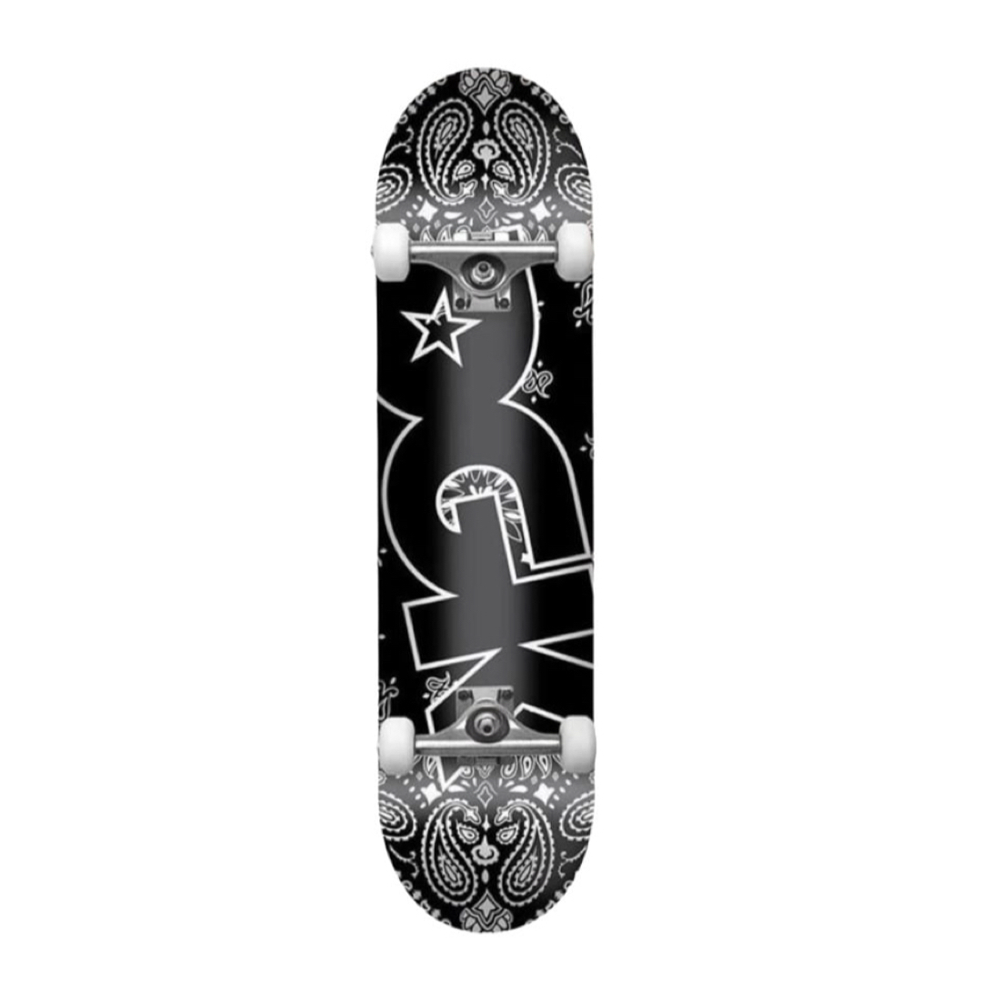 【コンビニ受取対応商品】 スケートボードコンプリート - DGK DGK 7.75の - Black Paisley 完成品、コンプリートセット