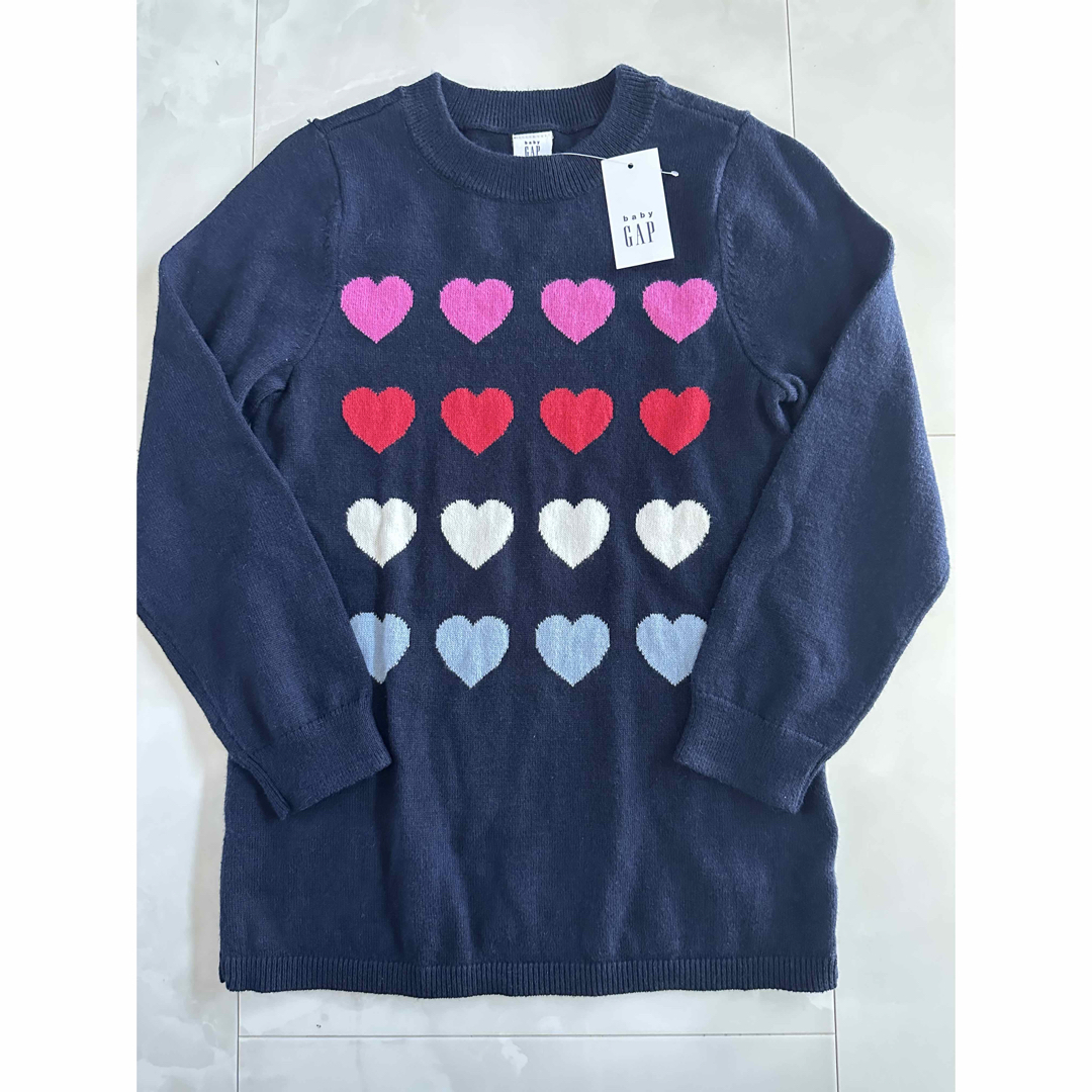 babyGAP(ベビーギャップ)の【新品未使用】baby GAP セーター　110サイズ キッズ/ベビー/マタニティのキッズ服女の子用(90cm~)(ニット)の商品写真