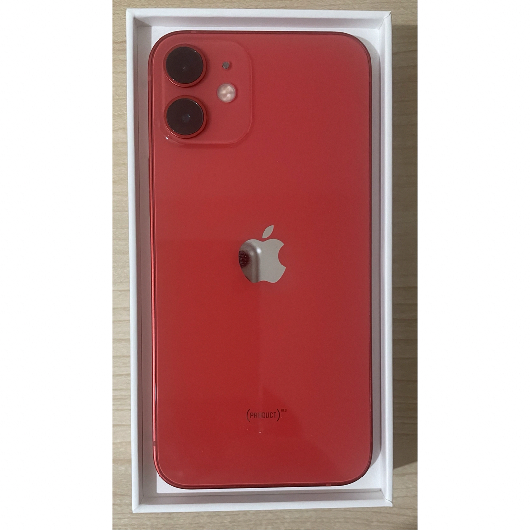 iPhone12 mini 64GB RED ほぼ未使用 SIMフリー