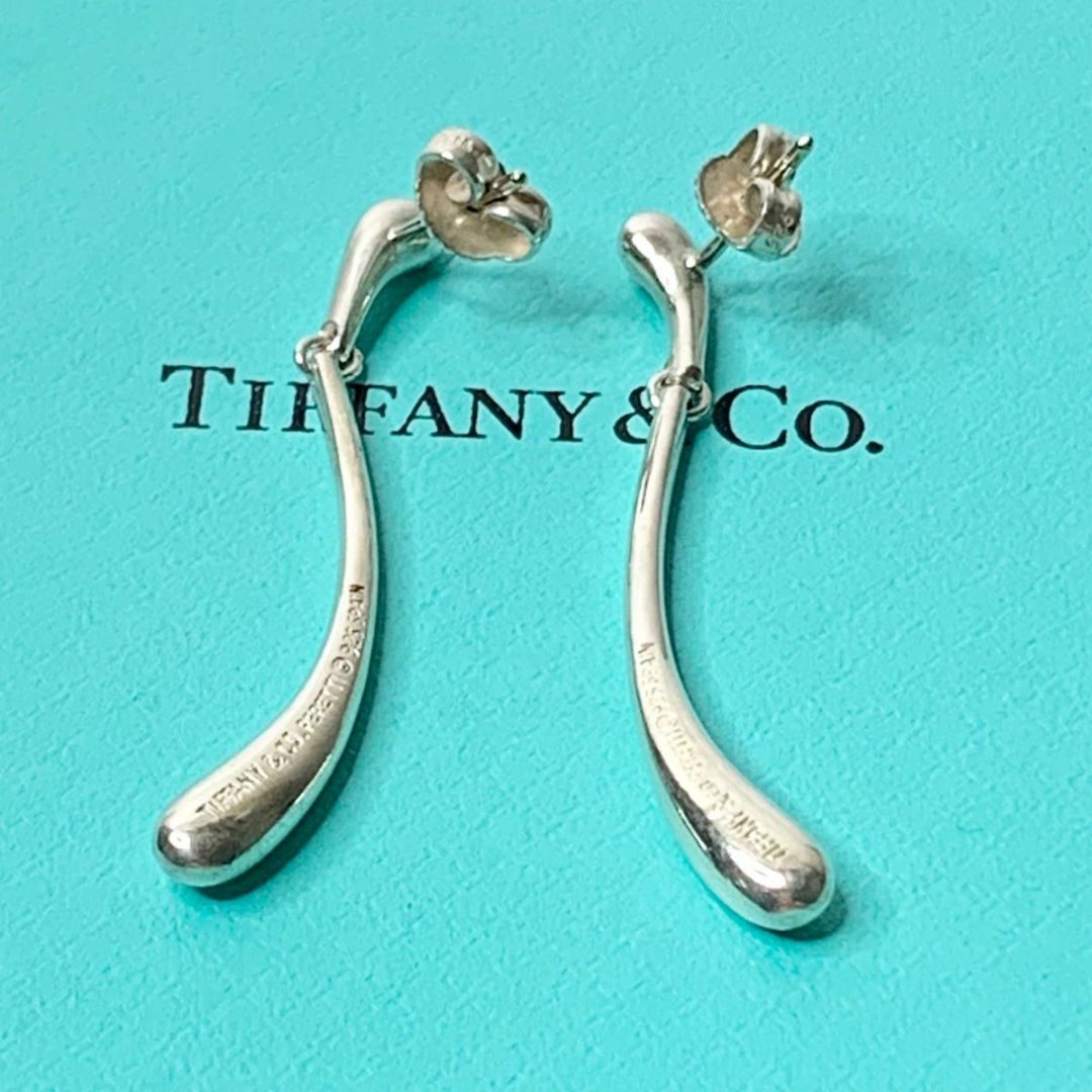 RB2756Tiffany\u0026Co ティファニー ティアドロップ ピアス シルバー