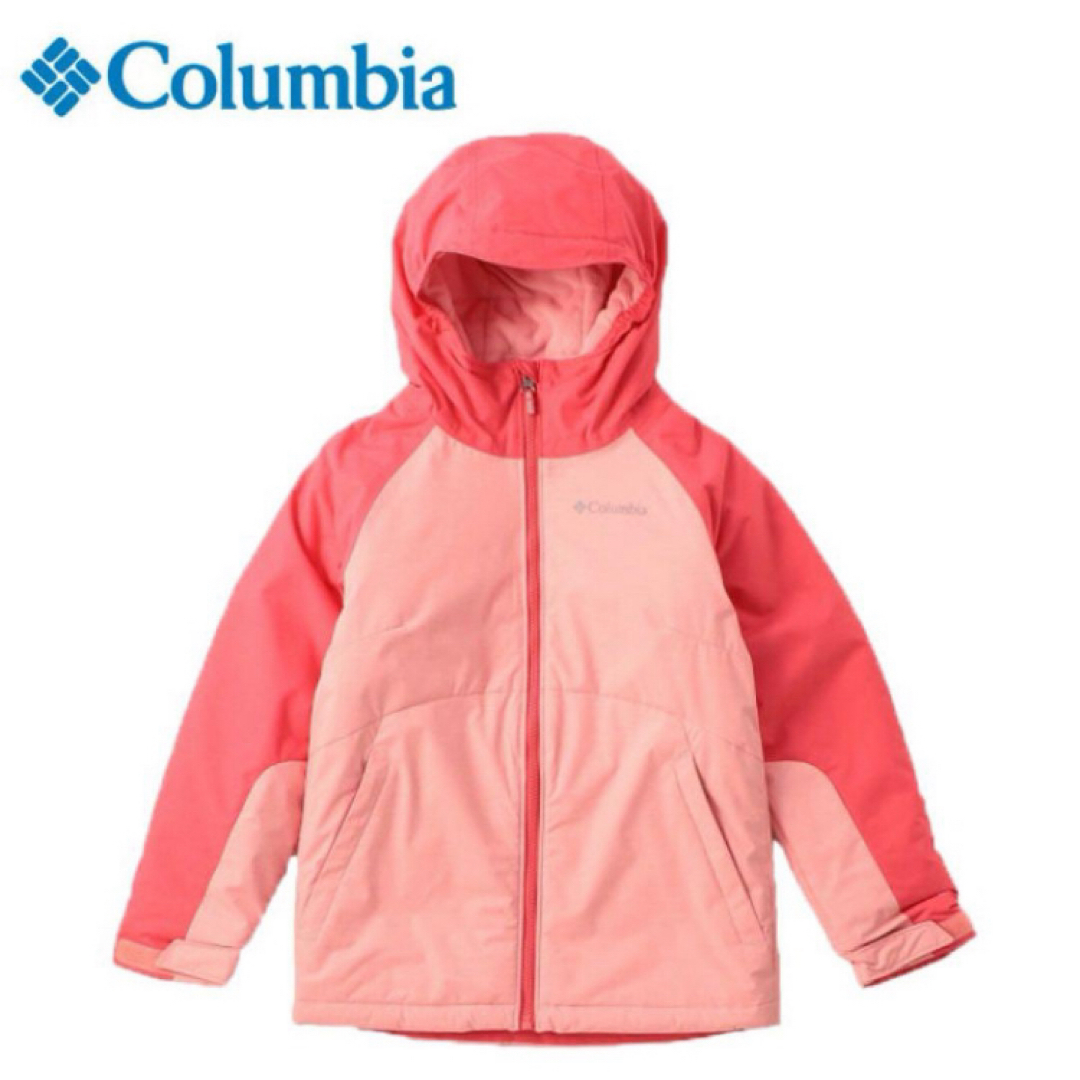 Columbia(コロンビア)の送料無料 新品 Columbia アルパインアクションII 140 PINK キッズ/ベビー/マタニティのキッズ服女の子用(90cm~)(ジャケット/上着)の商品写真