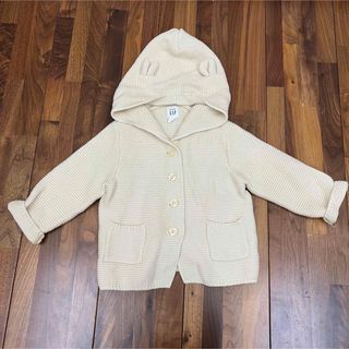 ベビーギャップ(babyGAP)の未使用　ベビーギャップ　くまさんセーター(カーディガン)