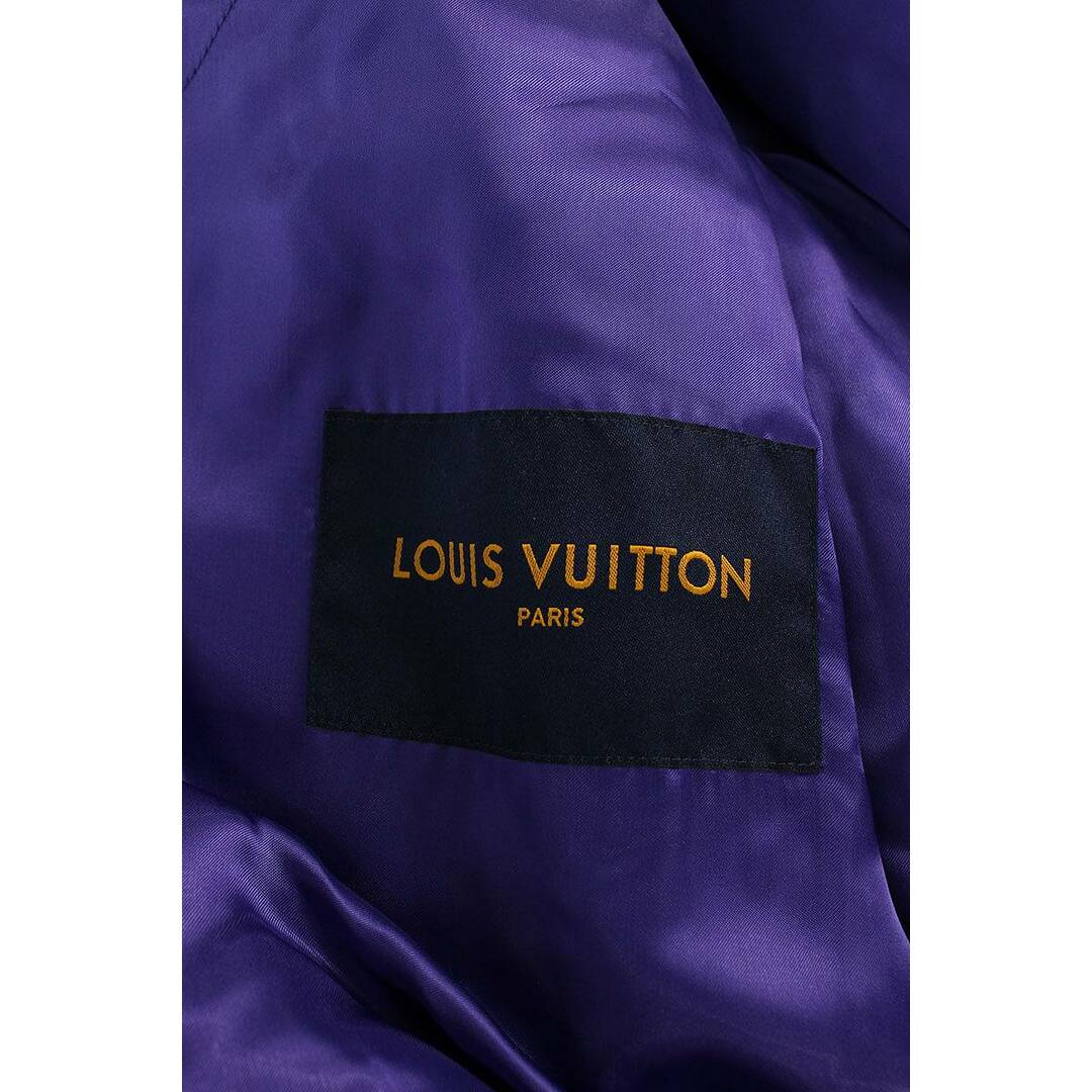 LOUIS VUITTON(ルイヴィトン)のルイヴィトン  RM222 MJY HNL90E マルチパッチミックスレザーバーシティブルゾン メンズ 50 メンズのジャケット/アウター(ブルゾン)の商品写真