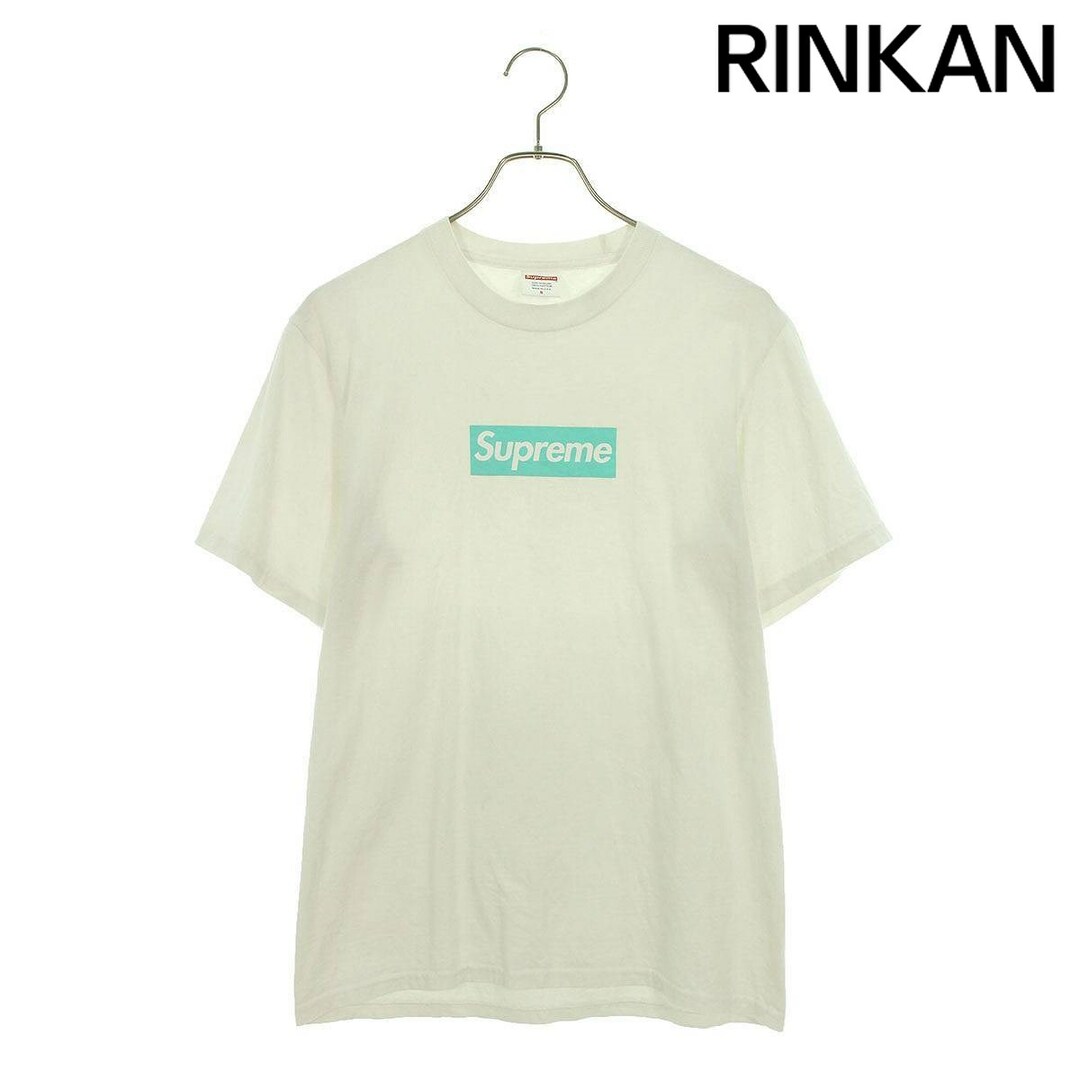シュプリーム ×ティファニー TIFFANY&Co.  21AW  Box Logo Tee ボックスロゴTシャツ メンズ S