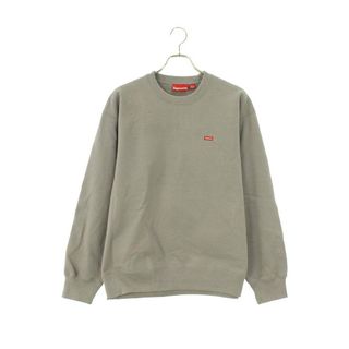 15AW supreme box logo 裏毛スウェットトップ　グレー/S