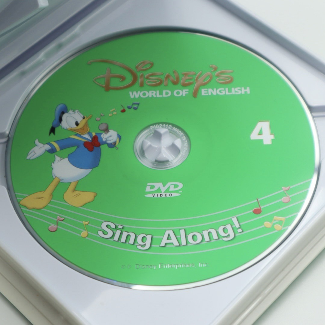 Disney(ディズニー)のディズニー DWE イングリッシュ DVD シングアロング 英語システム エンタメ/ホビーのDVD/ブルーレイ(キッズ/ファミリー)の商品写真