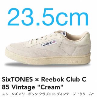 リーボック(Reebok)のSixTONES　CLUBC85　VINTAGE ストーンズ　クラブシー85(スニーカー)