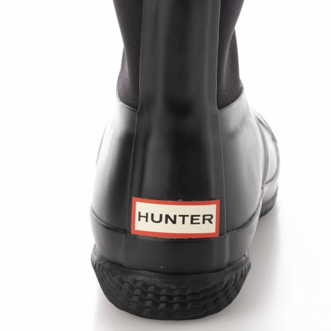 新品✨未使用　HUNTER   ブーツ　裏起毛　長靴　グレージュ　大特価‼️