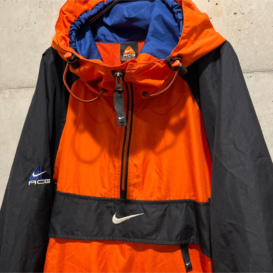 NIKE - 激レア90's NIKE ACGマルチカラー クレイジーアノラックの通販