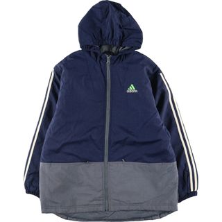 アディダス(adidas)の古着 90年代 アディダス adidas 中綿パーカー パファージャケット メンズL ヴィンテージ /eaa396018(ダウンジャケット)