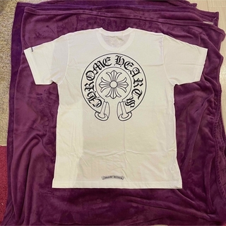 クロムハーツ(Chrome Hearts)のクロムハーツ tシャツ バックプリント 白(Tシャツ/カットソー(半袖/袖なし))