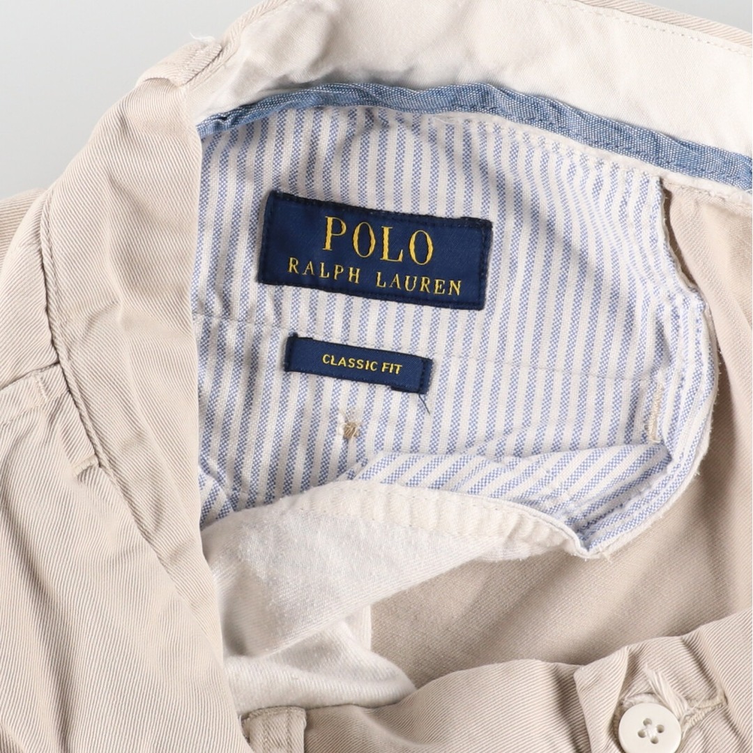 Ralph Lauren(ラルフローレン)の古着 ラルフローレン Ralph Lauren POLO RALPH LAUREN CUSTOM FIT チノパンツ メンズw35 /eaa395738 メンズのパンツ(チノパン)の商品写真