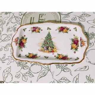 ロイヤルアルバート(ROYAL ALBERT)のロイヤルアルバート　クリスマスマジック　サンドイッチ皿(食器)