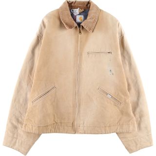 カーハート(carhartt)の古着 80年代 カーハート Carhartt 100周年モデル デトロイトジャケット ダックワークジャケット メンズXL ヴィンテージ /eaa396995(その他)