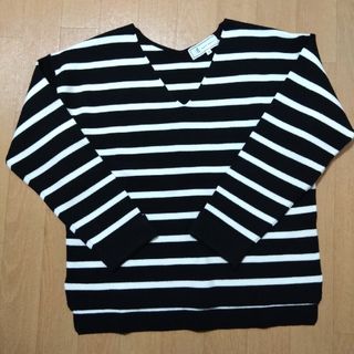 ロペピクニック(Rope' Picnic)のロペピクニック　ボーダートップス　美品(ニット/セーター)