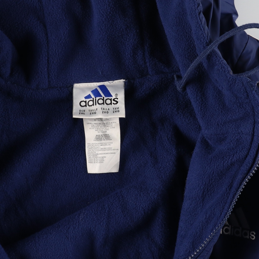 adidas(アディダス)の古着 90年代 アディダス adidas 中綿パーカー パファージャケット メンズXXL ヴィンテージ /eaa394374 メンズのジャケット/アウター(ダウンジャケット)の商品写真