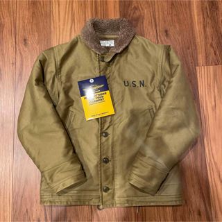 トイズマッコイ(TOYS McCOY)の★超美品★トイズマッコイ N-1 DECK JACKET デッキジャケット 38(ミリタリージャケット)