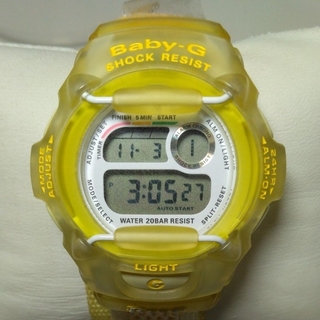 ベビージー 白 腕時計(レディース)（ブルー・ネイビー/青色系）の通販