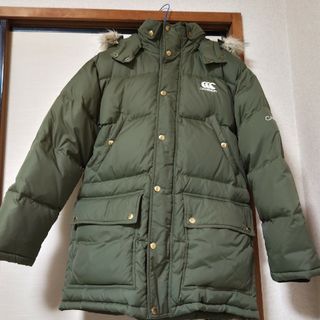 美品 CANTERBURY カンタベリー ダウンジャケット 赤×黒 サイズL