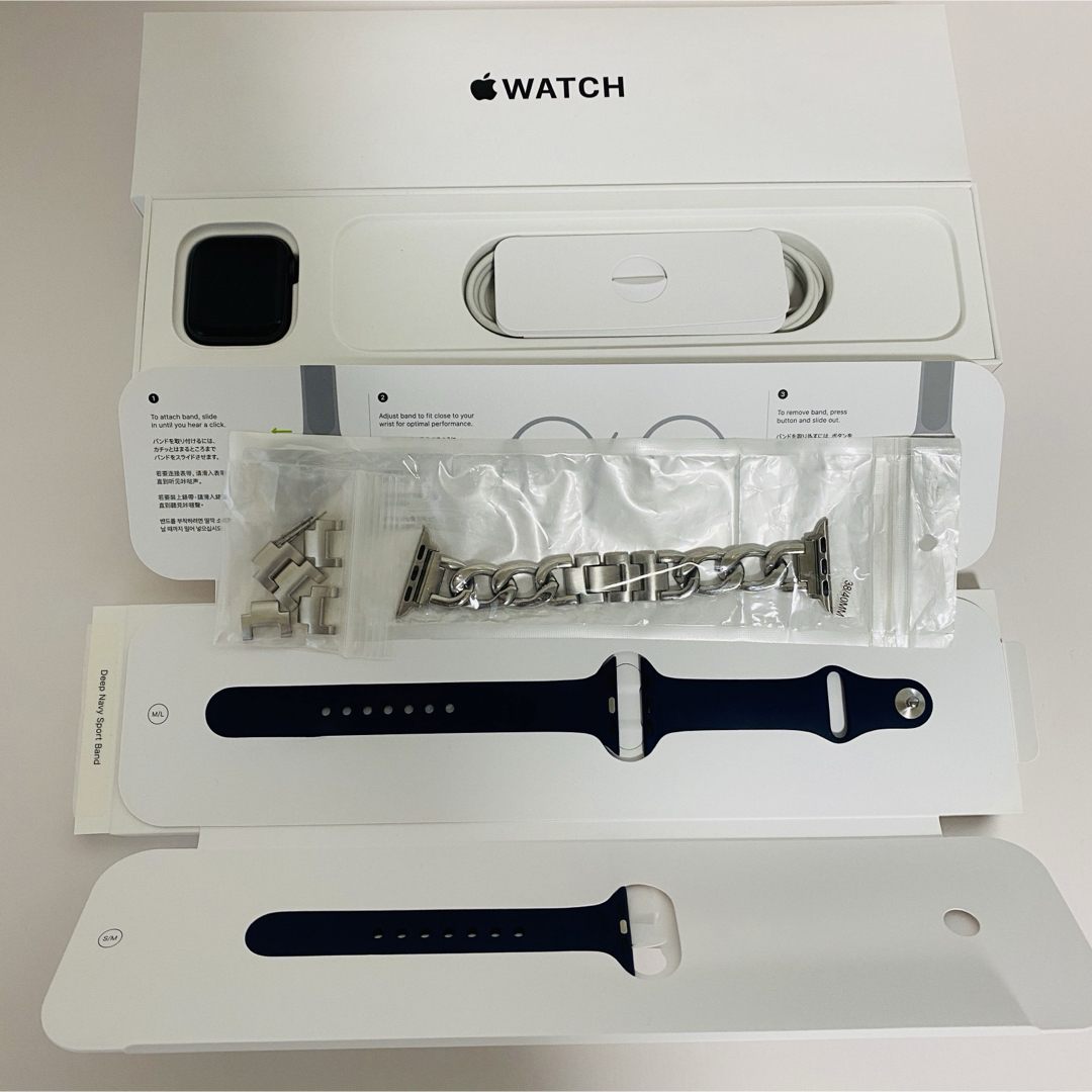 Apple Watch(アップルウォッチ)のApple Watch SE 第1世代 40mm GPSモデル おまけ付⭐️ メンズの時計(腕時計(デジタル))の商品写真