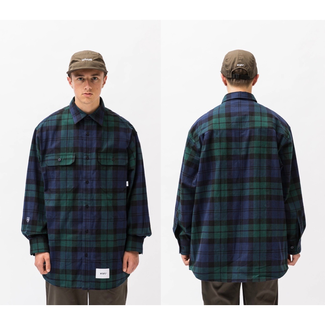 W)taps - WTAPS ネルシャツ XL Supreme Y-3 NEIGHBORHOODの通販 by