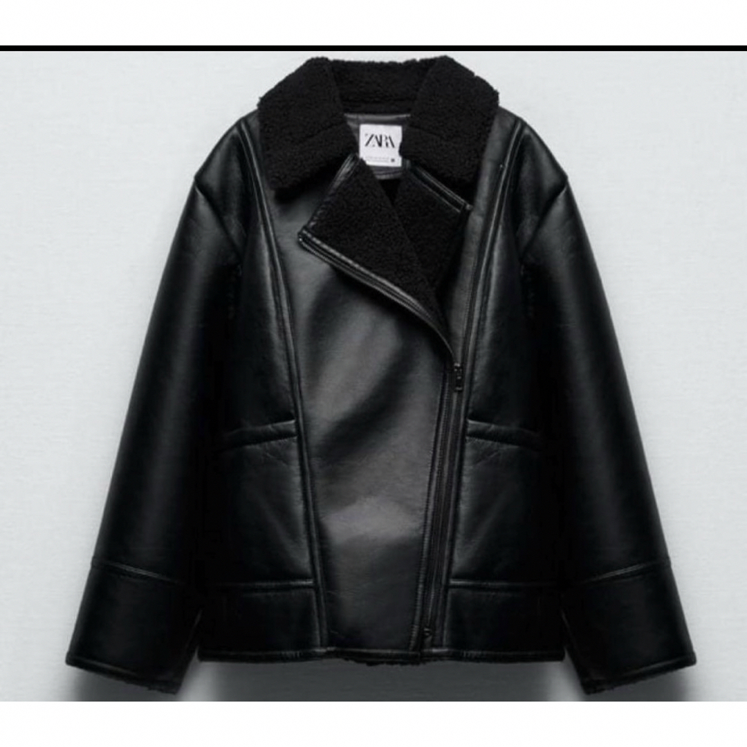 ZARA - ZARA ダブルサイド仕様オーバーサイズジャケットの通販 ZARA - ZARA ダブルサイド仕様オーバーサイズジャケットの通販