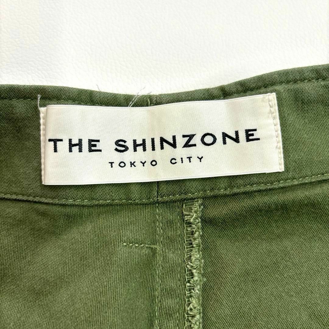 Shinzone - 訳あり特価❗️シンゾーン ベイカーパンツ カーキ 32 の