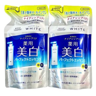 コーセーコスメポート(KOSE COSMEPORT)のコーセー モイスチュアマイルド ホワイトパーフェクトエッセンス200mL詰替え用(オールインワン化粧品)