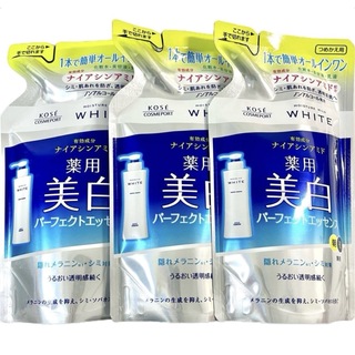 コーセーコスメポート(KOSE COSMEPORT)のコーセー モイスチュアマイルド ホワイトパーフェクトエッセンス200mL詰替え用(オールインワン化粧品)