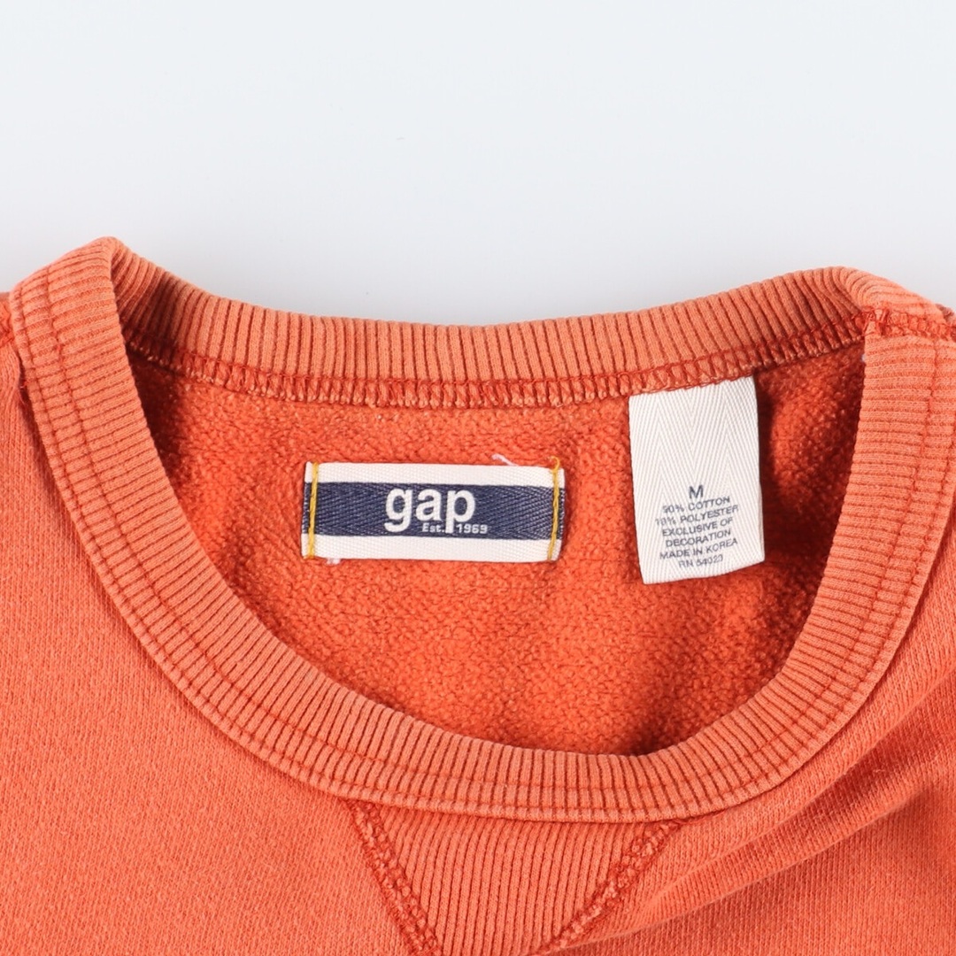 GAP(ギャップ)の古着 ギャップ GAP ロゴスウェット トレーナー メンズM /eaa395532 メンズのトップス(スウェット)の商品写真