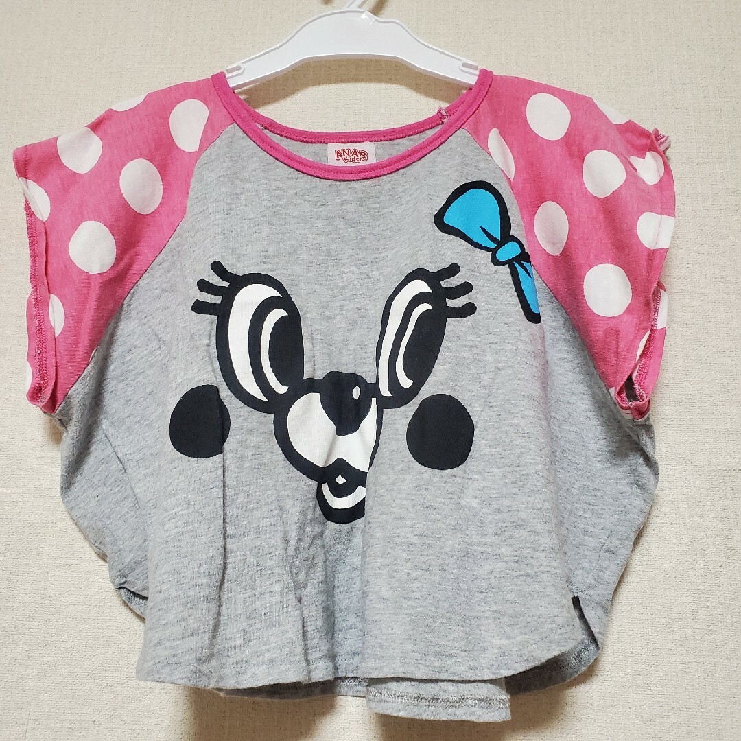 ANAP Kids(アナップキッズ)の子供服　女の子　トップス　100cm　❀ キッズ/ベビー/マタニティのキッズ服女の子用(90cm~)(Tシャツ/カットソー)の商品写真