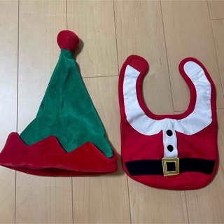 トイザラス(トイザらス)のクリスマス スタイ帽子セット❤︎(その他)